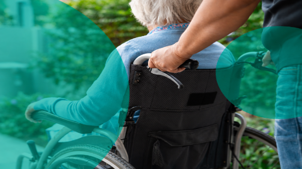 Picture of a person in a wheelchair